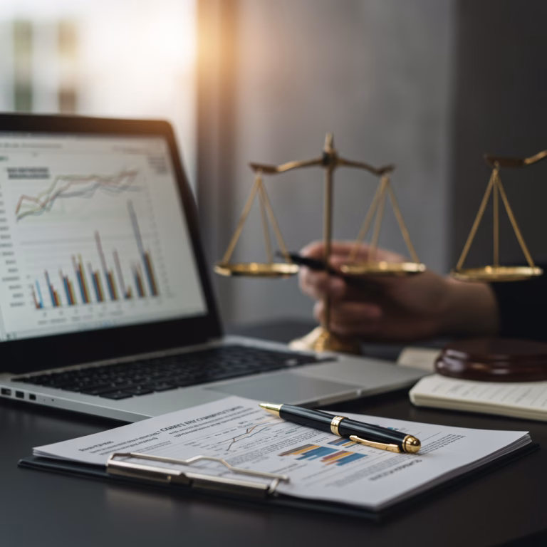 A blurred image of a legal consultation setting, emphasizing clear communication and legal advice for property matters.