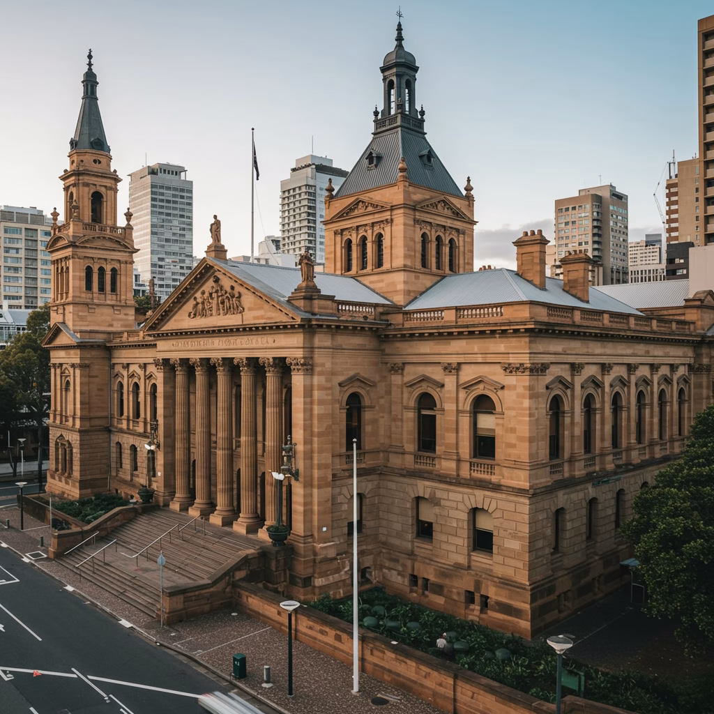 A professional view of a Sydney court representing the experience in providing legal agency services.